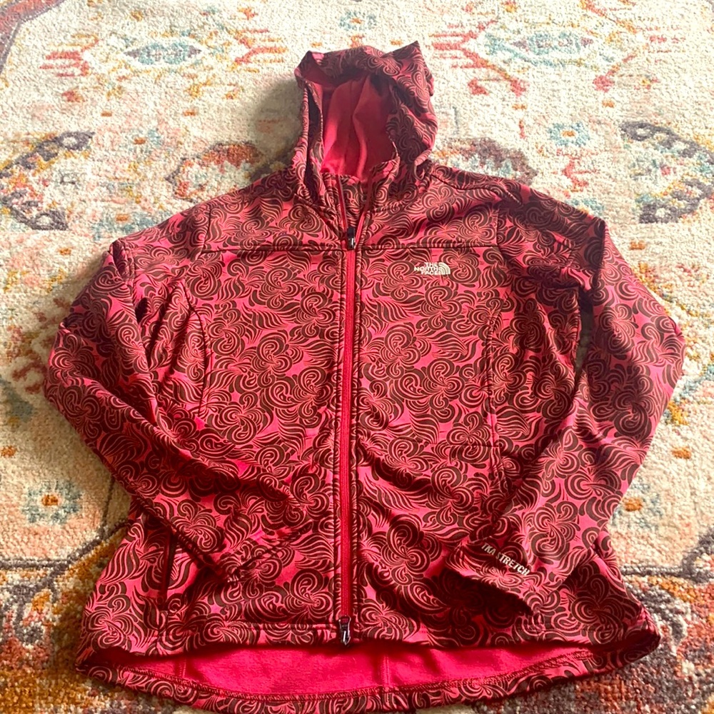 Womens The North Face fleece lined jacket